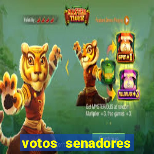 votos senadores impeachment alexandre de moraes
